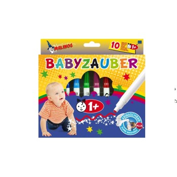 Malinos Filzstifte Babyzauber, 10 Stifte, for Kinder ab 1 Jahr Malinos Filzstifte Babyzauber, 10 Stifte, for Kinder ab 1 Jahr