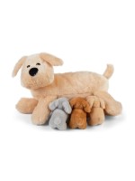 Mamanimals Animal en peluche Mama Dog & Babies 25 cm