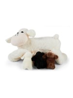 Mamanimals Animal en peluche Mama Sheep & Babies 25 cm