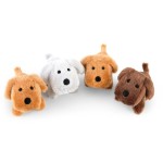Mamanimals Animal en peluche Bébés chiens 4 pièces 9 cm