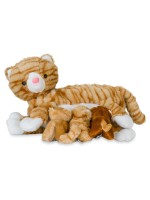 Mamanimals Mama Cat & Babys, Orange