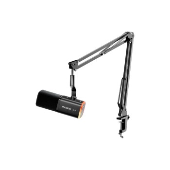 Maono Mikrofon PD100WS Schwarz, USB, XLR, Wireless, inkl. Boom Arm