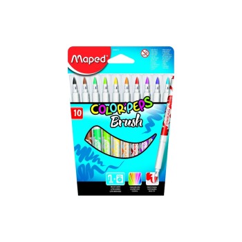 maped Feutres de coloriage Brush 10 pièces maped Feutres de coloriage Brush 10 pièces