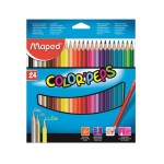 maped Crayons de couleur Color Peps 24 pièces