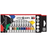 Marabu Peinture acrylique Artist 12 ml 12 pièces