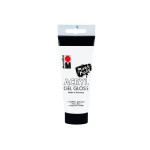 Marabu Gel acrylique Gel Gloss 100 ml, Blanc