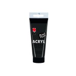 Marabu Acryl Gesso noir, 100ml, hochdeckende Acryl-Grundierung