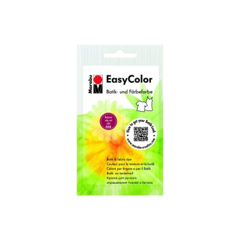 Marabu Handfärbefarbe FashionColor, 25g Beutel, rubinrot