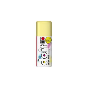 Marabu Sprühfarbe do it Satin matt, 150 ml Sprühdose, pastelljaune Marabu Sprühfarbe do it Satin matt, 150 ml Sprühdose, pastelljaune