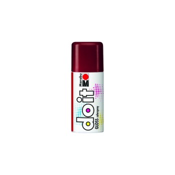 Marabu Sprühfarbe do it Gloss, 150 ml Sprühdose, Glanz-rot