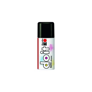 Marabu Sprühfarbe do it Gloss, 150 ml Sprühdose, Glanz-noir