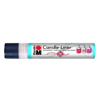 Marabu Kerzenmalfarbe 25ml, Candle-Liner Hellblue