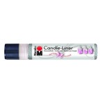 Marabu Peinture pour bougie Candle-Liner Glitter 25 ml, Argenté