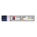 Marabu Peinture pour bougie Candle-Liner 25 ml, Argenté