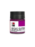 Marabu Glitterpaste Vegas 50 ml, Glitter-Rosa