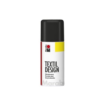 Marabu Dekorationsspray Textil Design, 150 ml-Dose, black Marabu Dekorationsspray Textil Design, 150 ml-Dose, black