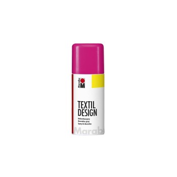 Marabu Dekorationsspray Textil Design, 150 ml-Dose, Neonpink Marabu Dekorationsspray Textil Design, 150 ml-Dose, Neonpink