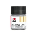 Marabu Peinture métallisée Colorado Gold 50 ml, Argenté