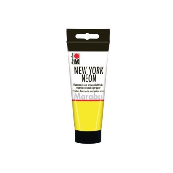 Marabu blacklichtfarbe New York Neon, 100 ml, yellow Marabu blacklichtfarbe New York Neon, 100 ml, yellow