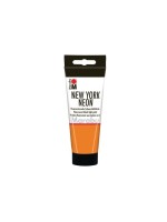Marabu blacklichtfarbe New York Neon, 100 ml, orange