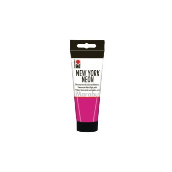 Marabu blacklichtfarbe New York Neon, 100 ml, pink Marabu blacklichtfarbe New York Neon, 100 ml, pink
