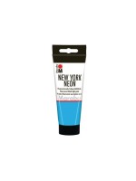Marabu blacklichtfarbe New York Neon, 100 ml, blue