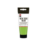 Marabu Peinture fluorescente sous lumière noire New York Neon 100 ml, Vert