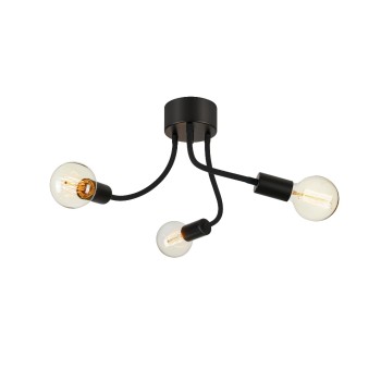 MARKSLOJD Medusa 3L Deckenleuchte Schwarz, 107930, exkl. 3x E27 20W, Dimmbar MARKSLOJD Medusa 3L Deckenleuchte Schwarz, 107930, exkl. 3x E27 20W, Dimmbar