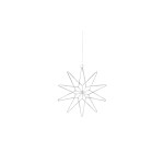 Markslöjd Suspension de fenêtre GLEAM, Ø 33 cm, argent