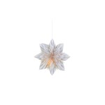 Markslöjd Suspension de fenêtre Neela, LED E14 6W, Ø 45 cm, Gris