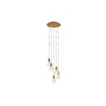 MARKSLOJD BRONX Pendelleuchte 5L Bronze, exkl. 5x E27 max. 60W