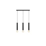 Markslöjd Lampe suspendue Sencillo, 3 x E27, max. 40W, noir