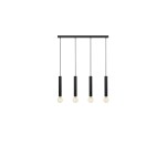 Markslöjd Lampe suspendue Sencillo, 4 x E27, max. 40W, noir