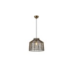 Markslöjd Lampe suspendue Capanna 1L, E27, laiton antique