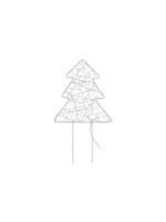 Markslöjd Figurine LED Arbre jardinier 37 cm Gris