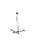 Markslöjd Lampe suspendue STACK 6 flammes noir