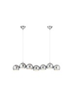 Markslöjd Lampe suspendue CUPOLO 7 flammes chrome