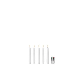 Markslöjd WAX Candle 5pcs, 20cm, 5 Leuchtmittel, weiss
