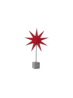 Markslöjd HÅRD Tablestar, 1 Leuchtmittel, 58cm, red