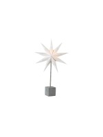 Markslöjd HÅRD Tablestar, 1 Leuchtmittel, 58cm, white