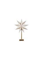 Markslöjd SOLVALLA Tablestar, 1 Leuchtmittel, 65cm, white/oak