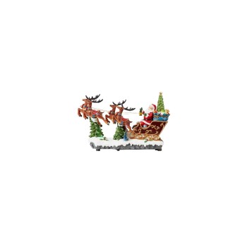 Markslöjd SANDÅ Decoration Santas Sleigh, 21 Leuchtmittel Markslöjd SANDÅ Decoration Santas Sleigh, 21 Leuchtmittel