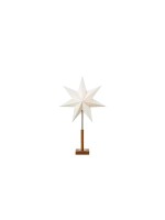 Markslöjd SOLVALLA Star Table, 1 Leuchtmittel, 35 small, white/oak