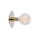 MARKSLOJD Disc 1L Wand-/Deckenleuchte Gold, 106154, E27 1x 60W, Dimmbar