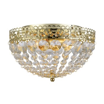 MARKSLOJD Saxholm 2L Deckenleuchte Gold, 106063, E14 2x 40W, Dimmbar MARKSLOJD Saxholm 2L Deckenleuchte Gold, 106063, E14 2x 40W, Dimmbar