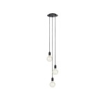 MARKSLOJD Sky 3L Pendelleuchte Rund Schwarz, 106334, 3x E27 60W, Dimmbar