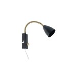 MARKSLOJD Ciro 1L Wandleuchte black, 106589, exkl. 1x GU10 35W, Dimmer