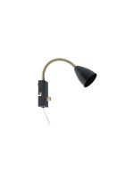 MARKSLOJD Ciro 1L Wandleuchte Schwarz, 106589, exkl. 1x GU10 35W, Dimmer