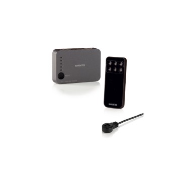 Marmitek Connect 350 UHD 2.0,4K HDMI Switch, 5 In, 1 Out, with FB, 4K/60Hz, HDR, 4:4:4 Marmitek Connect 350 UHD 2.0,4K HDMI Switch, 5 In, 1 Out, with FB, 4K/60Hz, HDR, 4:4:4