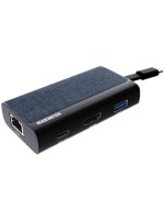 Marmitek Connect USB-C > Hub 4, USB-C auf HDMI/USB-A/USB-C/Ethernet